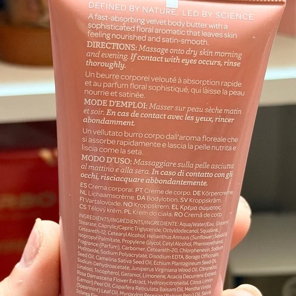 ELEMIS Rose & Mimosa Velvet Body Butter - Pink - Picture 2 of 3